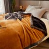 A Single Piece, Double Layered, Thickened High Quality Raschel Blanket Made Of Snowflake Plush, Providing Warmth And Comfort. Suitable For Various Settings Like Sofas, Beds, Offices, And Travel. It Makes A Great Gift For Holidays, Year, Valentine'S Da