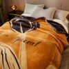 A Single Piece, Double Layered, Thickened High Quality Raschel Blanket Made Of Snowflake Plush, Providing Warmth And Comfort. Suitable For Various Settings Like Sofas, Beds, Offices, And Travel. It Makes A Great Gift For Holidays, Year, Valentine'S Da