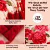 Red, Korean Blanket Winter Blanket King Size, Plush Bed Blanket Queen Size Korean Blanket Durable Ply Reversible, Silky Soft Heavy Blankets For Winter Fleece Blanket