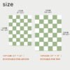 Checkerboard Print Microfiber Blanket, Soft Warm Fluffy Throw Blanket Nap Blanket For Office Sofa Bed Sofa Decoration