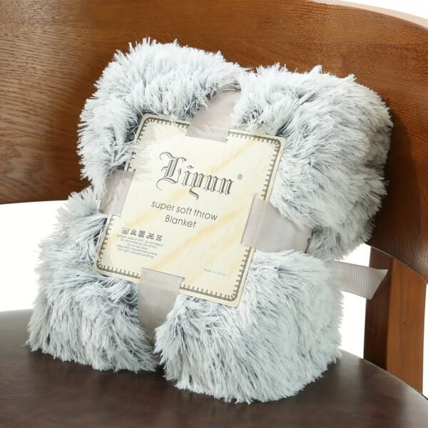 Warm And Cozy Double Layer Plush Sofa Blanket For Office, Couch, Bed, And Nap Soft And Comfortable Blanket For Home And Office Use